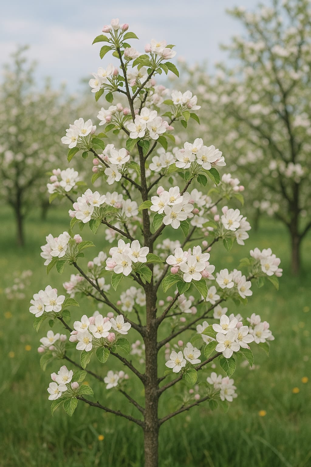 FRUTAL MANZANA FLOREANDO FLORES AGRO